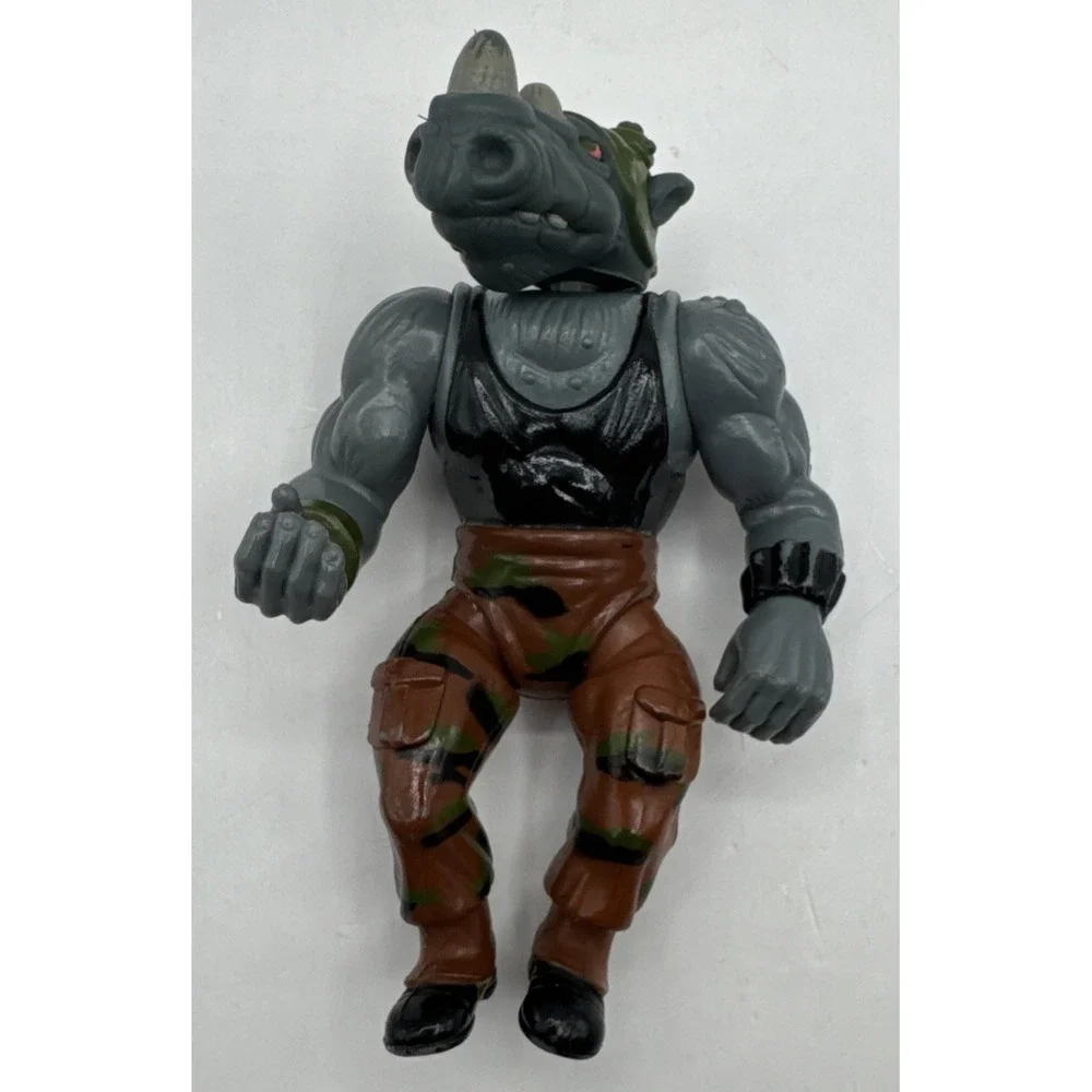 Rocksteady Teenage Mutant Ninja‎ Turtles TMNT Playmates 1988 Vintage